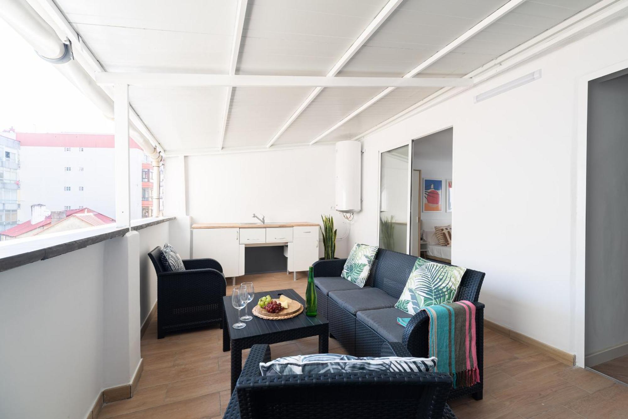 Gran Atico Con Terraza Apartment Vigo Exterior photo